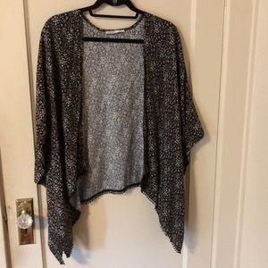 Subdued Floral Kimono